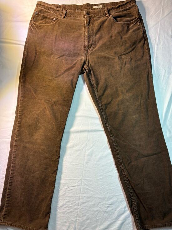 Polo Ralph Lauren Other - Vntg Polo‎ Ralph Lauren Corduroy Relaxed Pants Mens 40x30 Brown Straight Leg